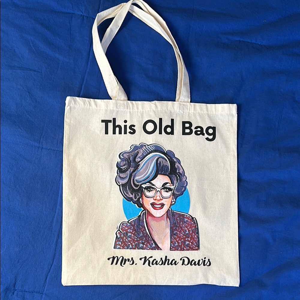 Mrs. Kasha Davis Tote Bag - Beige